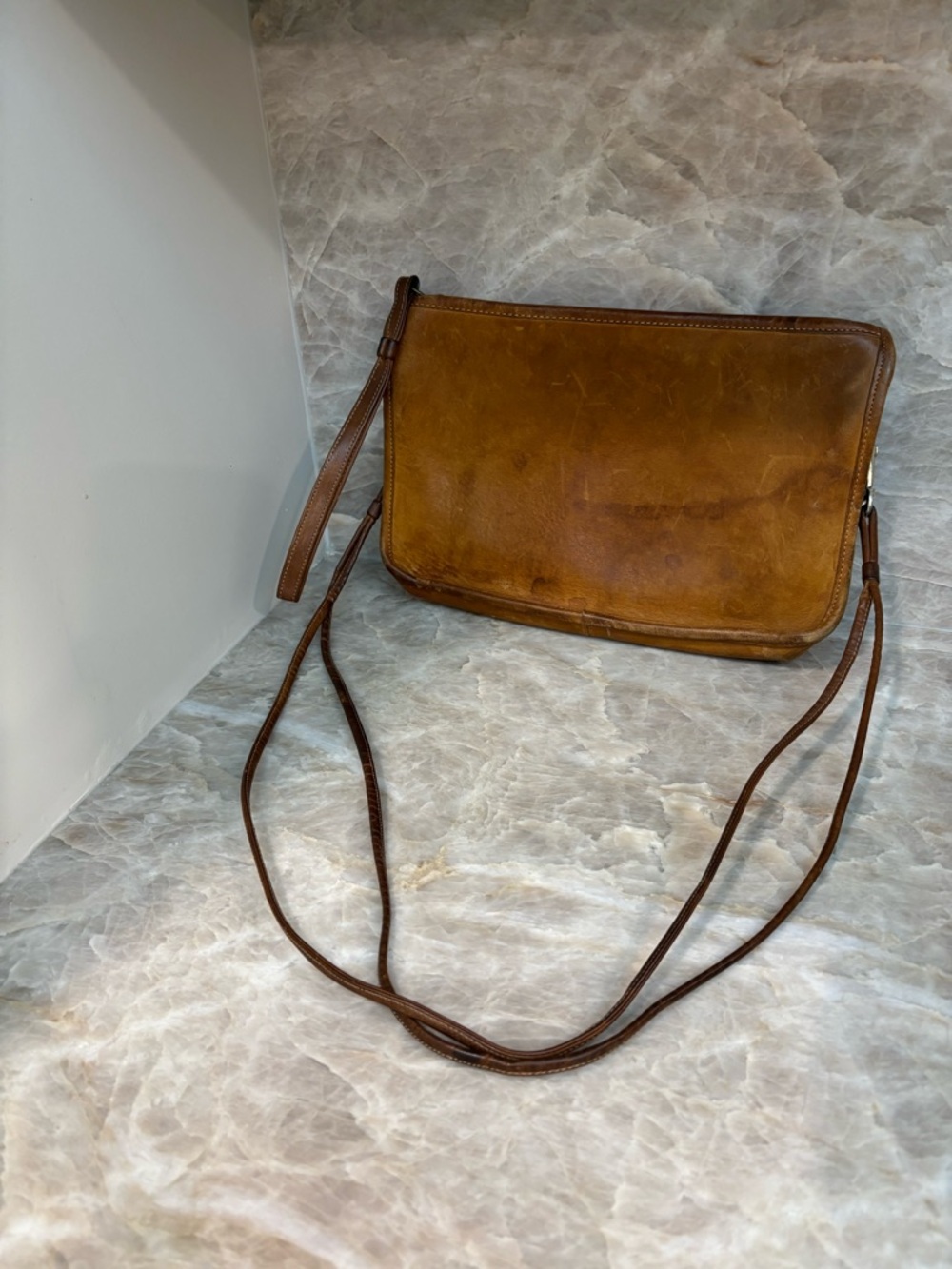 Coach Brown Leather Shoulder Bag